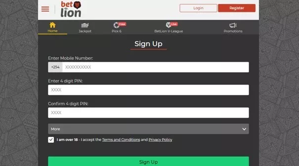 Deposit through the web